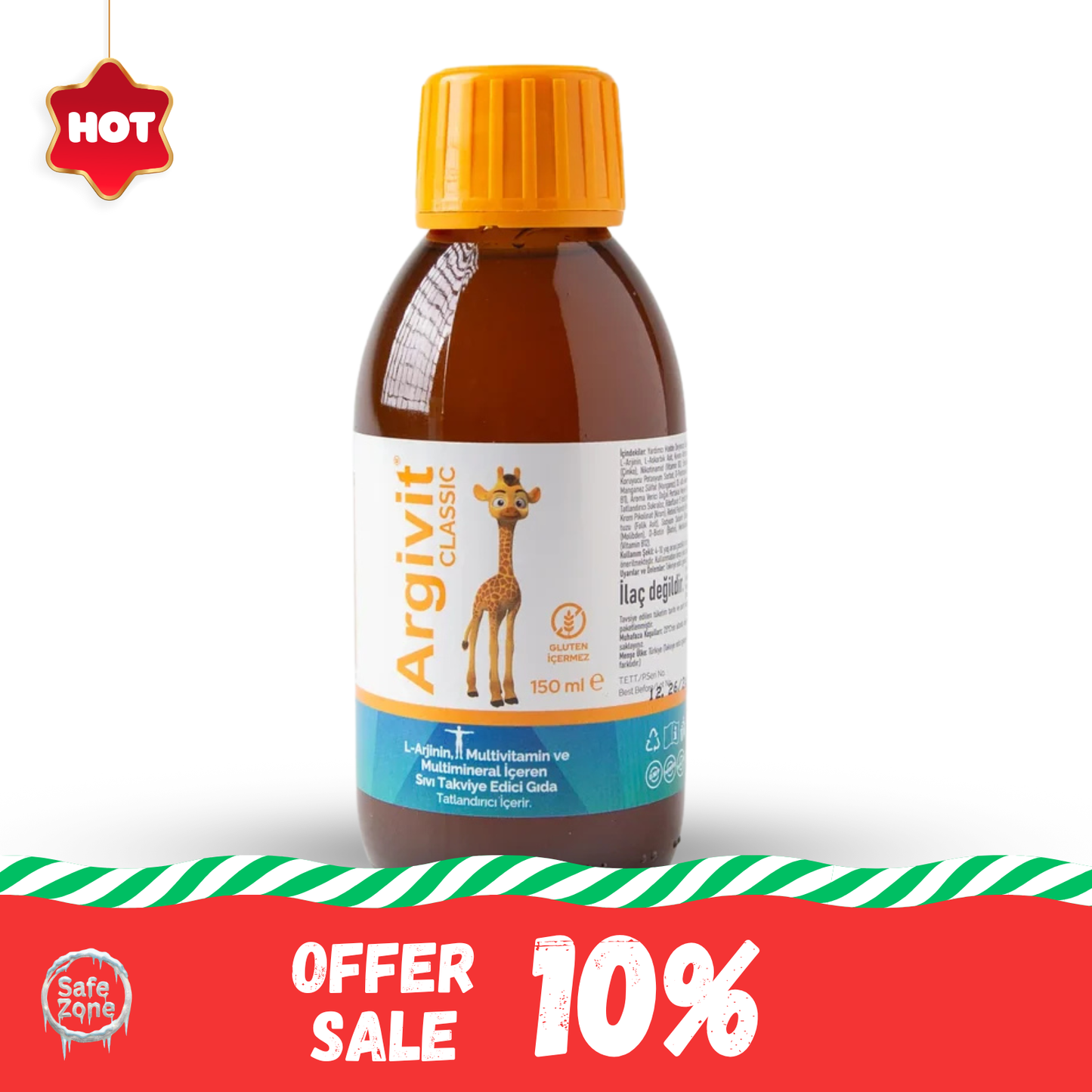 أرجيفيت فوكس شراب للأطفال